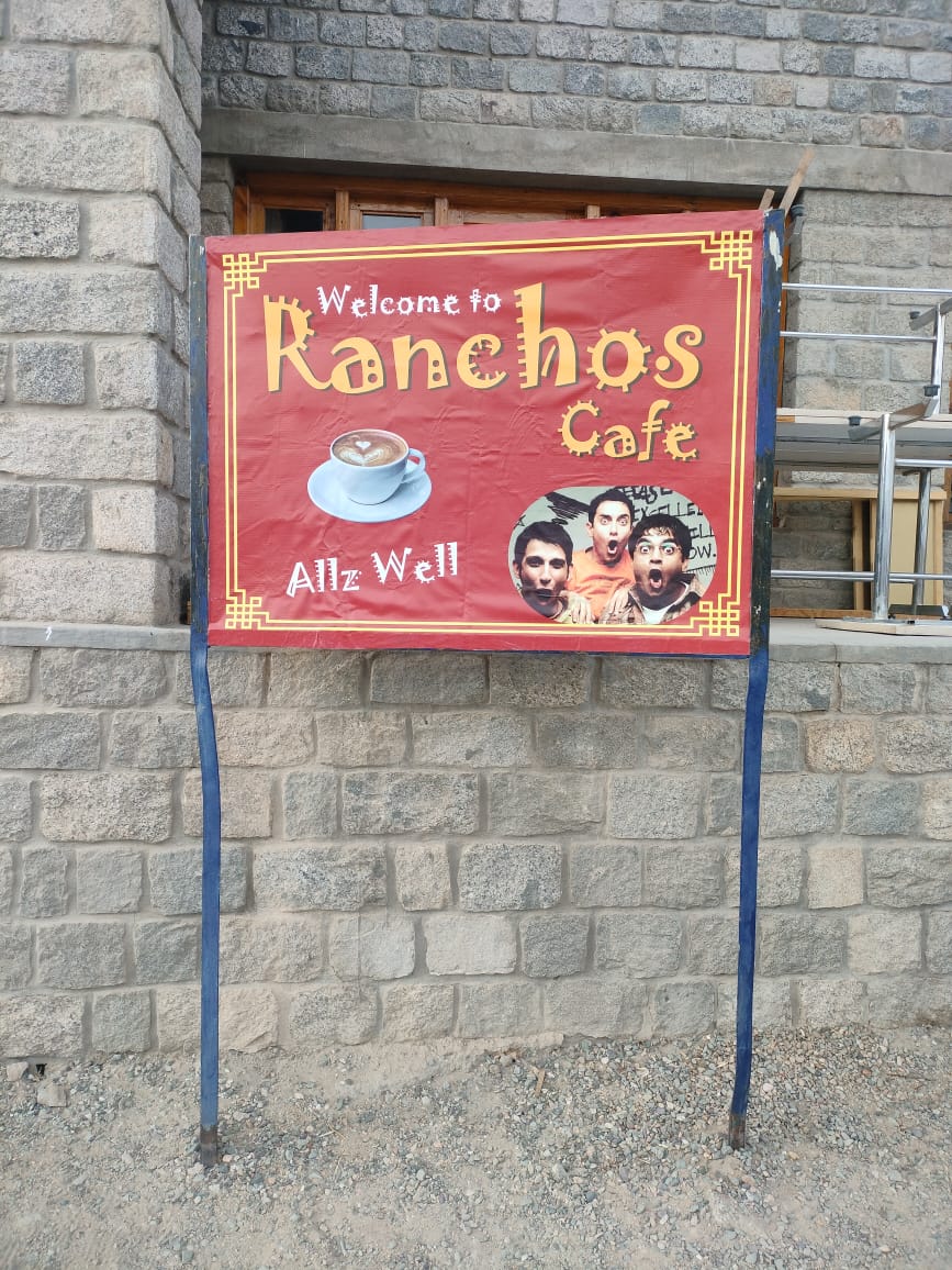 Rancho's Cafe in Ladakh