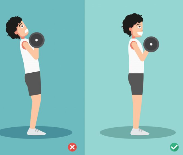 Shoulder Exercise Posture