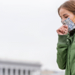 Affected Girl from pollution